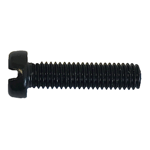 M5 X 20mm Machine Screws Slotted Black (MET.5)